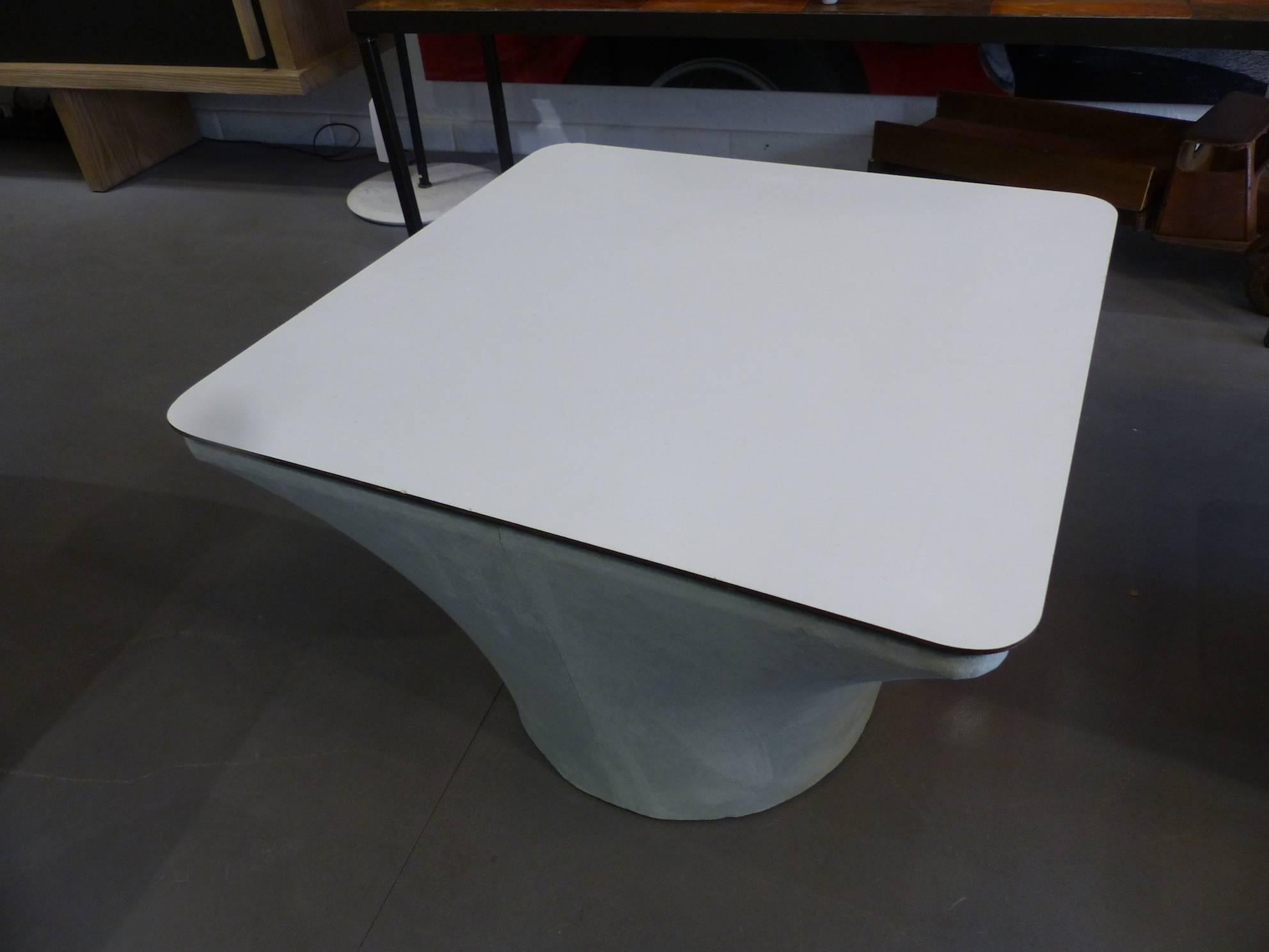 Mid-Century Modern Beautiful Pair of Side Tables Mushroom, circa 1960 For Sale