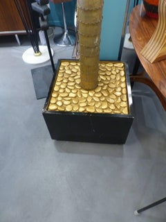 Fantastic Brass Tree Sculpture In The Taste Of Maison Jansen Circa 1970