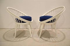 Beautiful Pair of Circle Chairs of Yngve Ekstrom