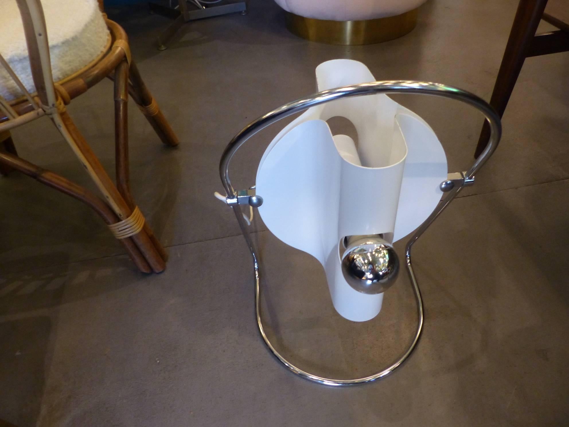 Beautiful Goffredo Reggiani table lamp, circa 1960 in excellent condition.