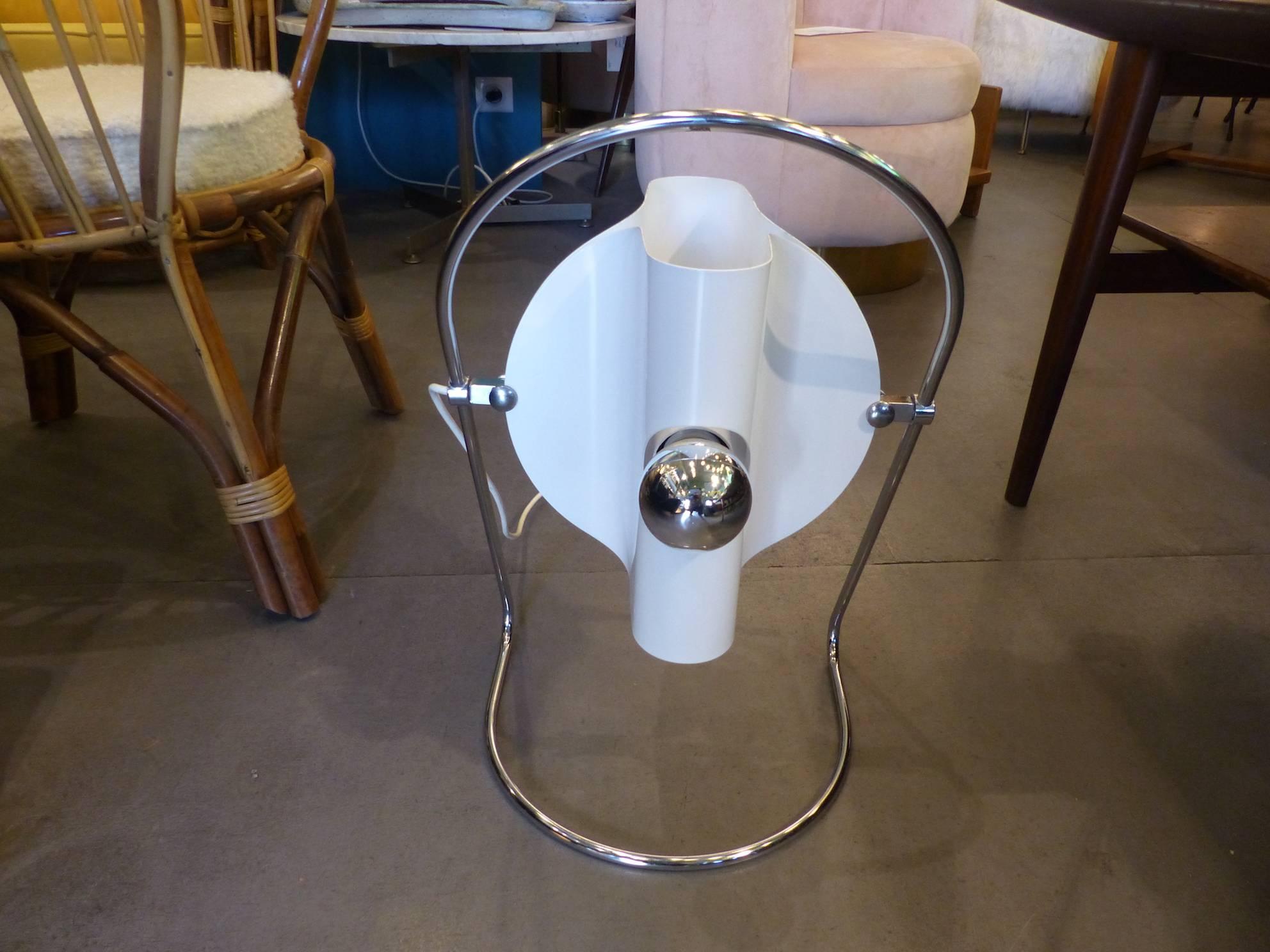 Beautiful Goffredo Reggiani Table Lamp, circa 1960 In Excellent Condition For Sale In Megeve, FR