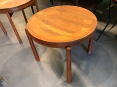Jens H.Quistgaard Beautiful Pair of Side Tables for Richard Nissen, circa 1960