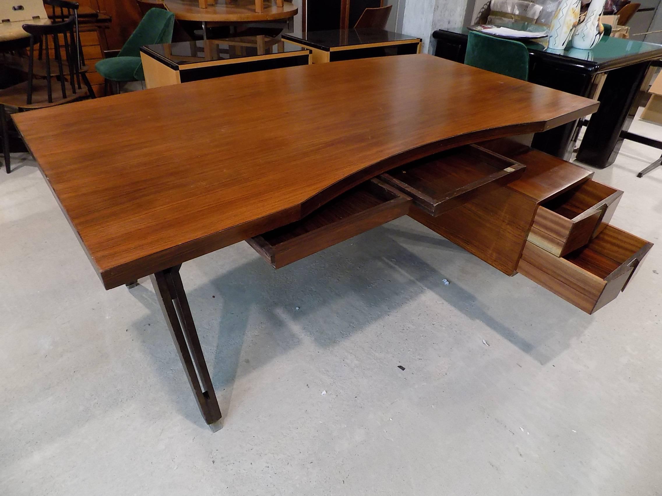 Mid-20th Century Fantastic Desk by Ico Parisi, circa 1960