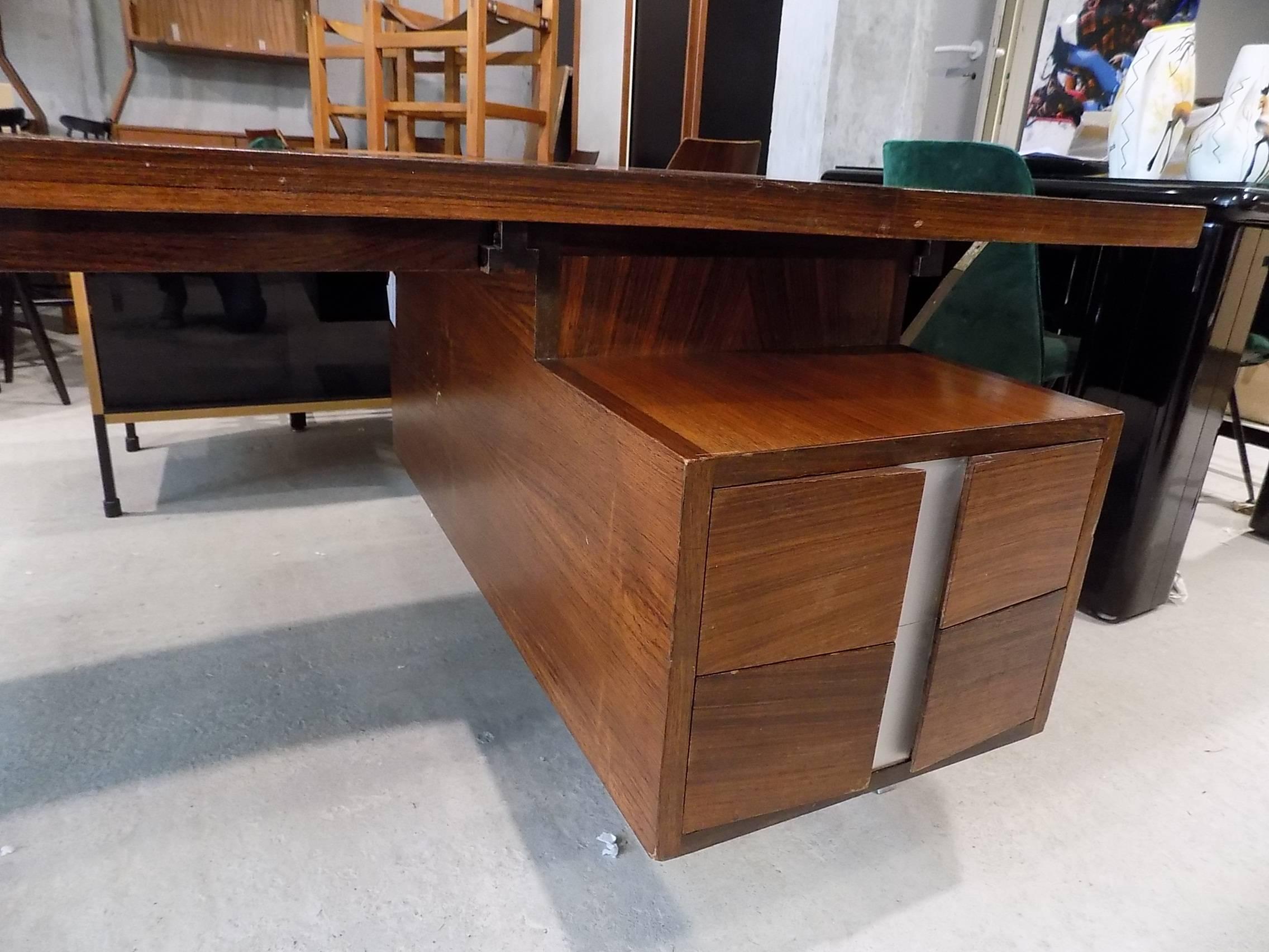 Metal Fantastic Desk by Ico Parisi, circa 1960