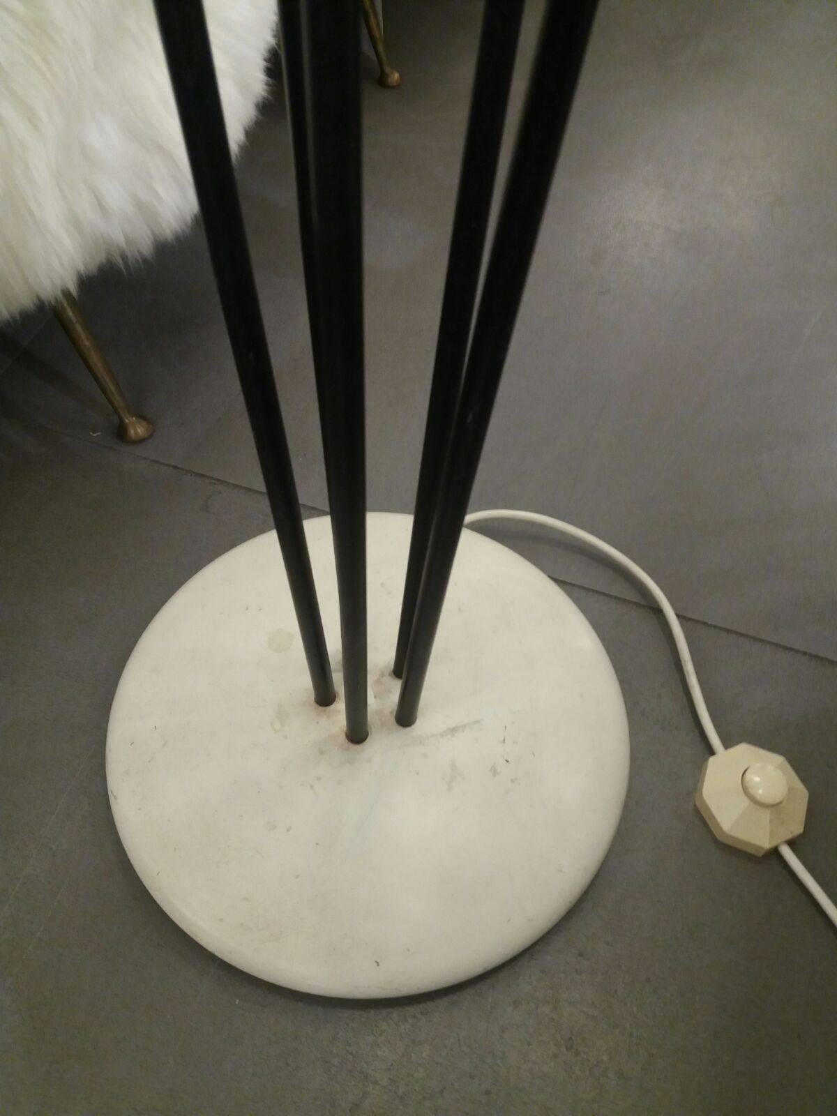 Mid-Century Modern Fantastic Original Stilnovo Floor Lamp, circa 1960 For Sale
