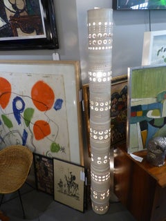 Fantastic Georges Pelletier Ceramic TOTEM Lamp