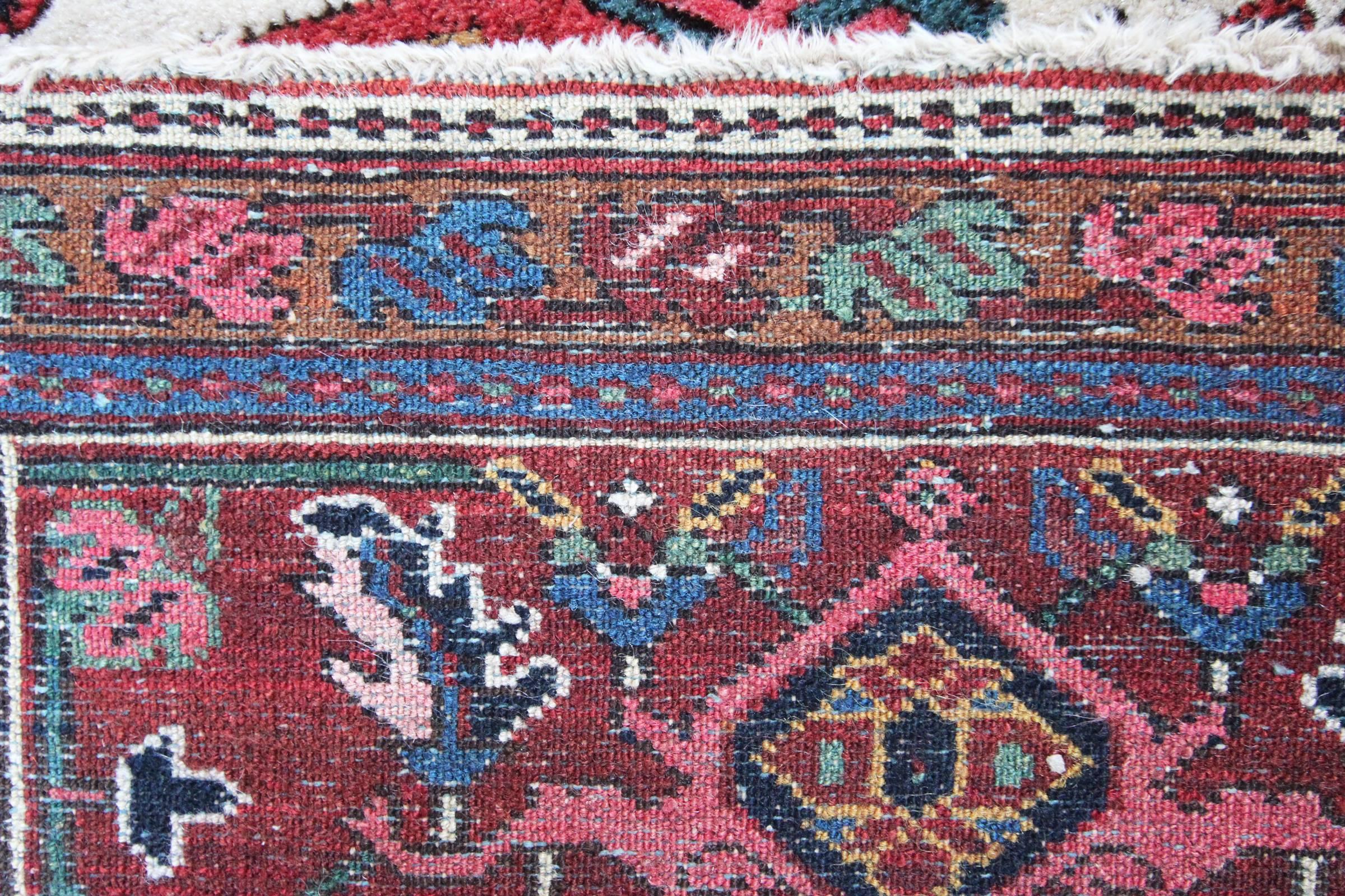 Wool Antique Hamadan Rug