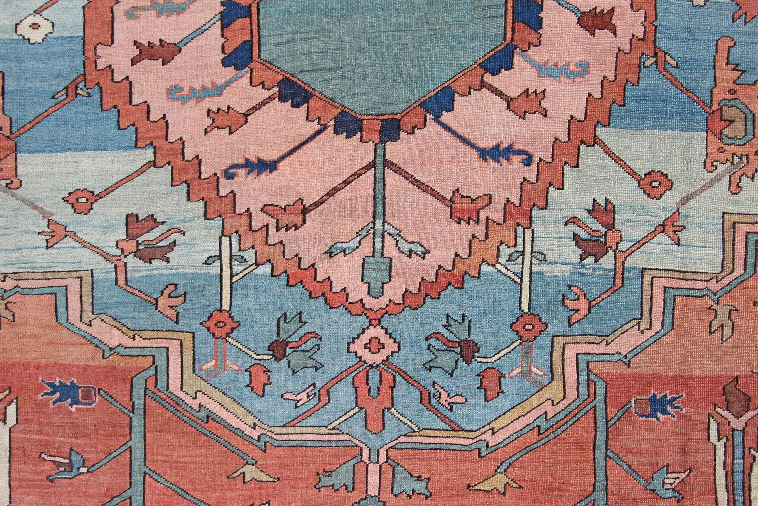 Antique Bakshaish Carpet For Sale 2