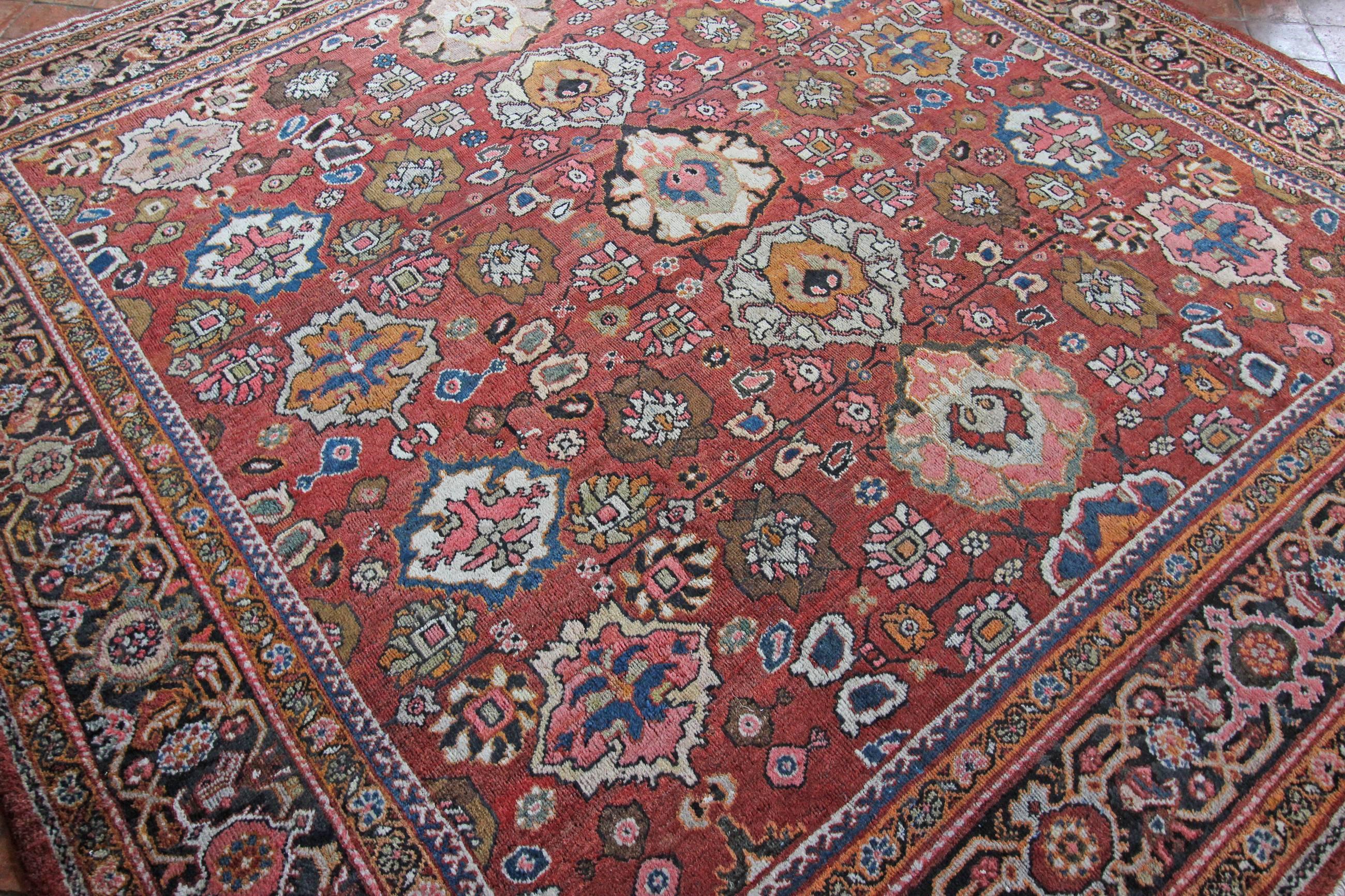 Antique Mahal Carpet 5