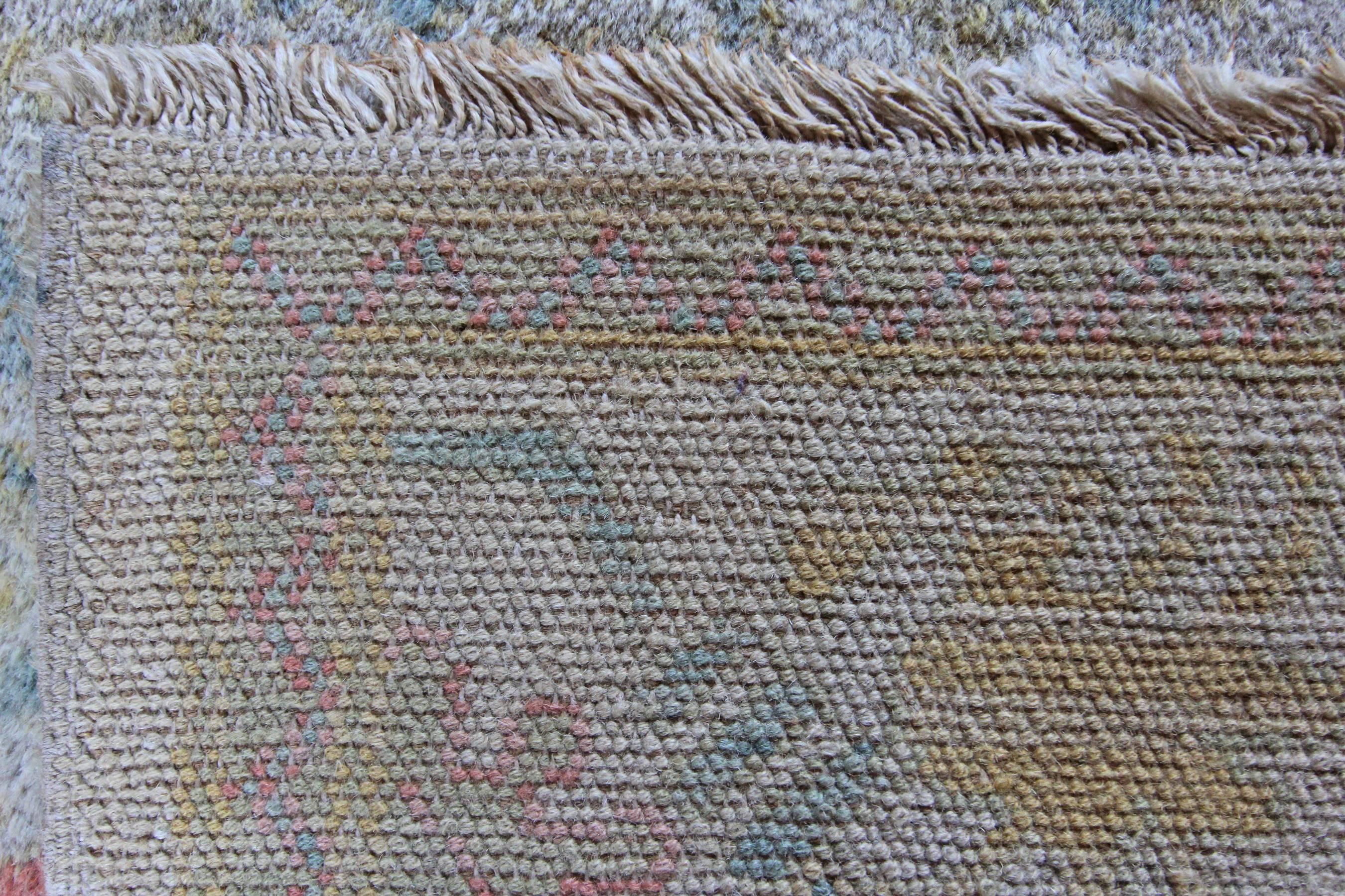 Antique Cuenca Spanish Carpet For Sale 1
