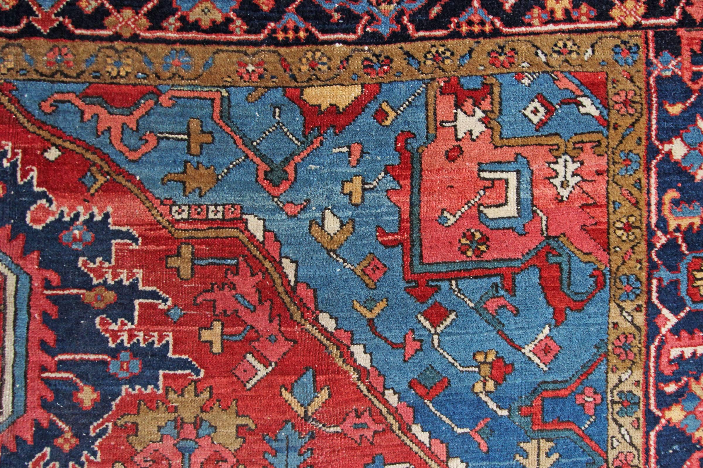 Antique Heriz Carpet 1