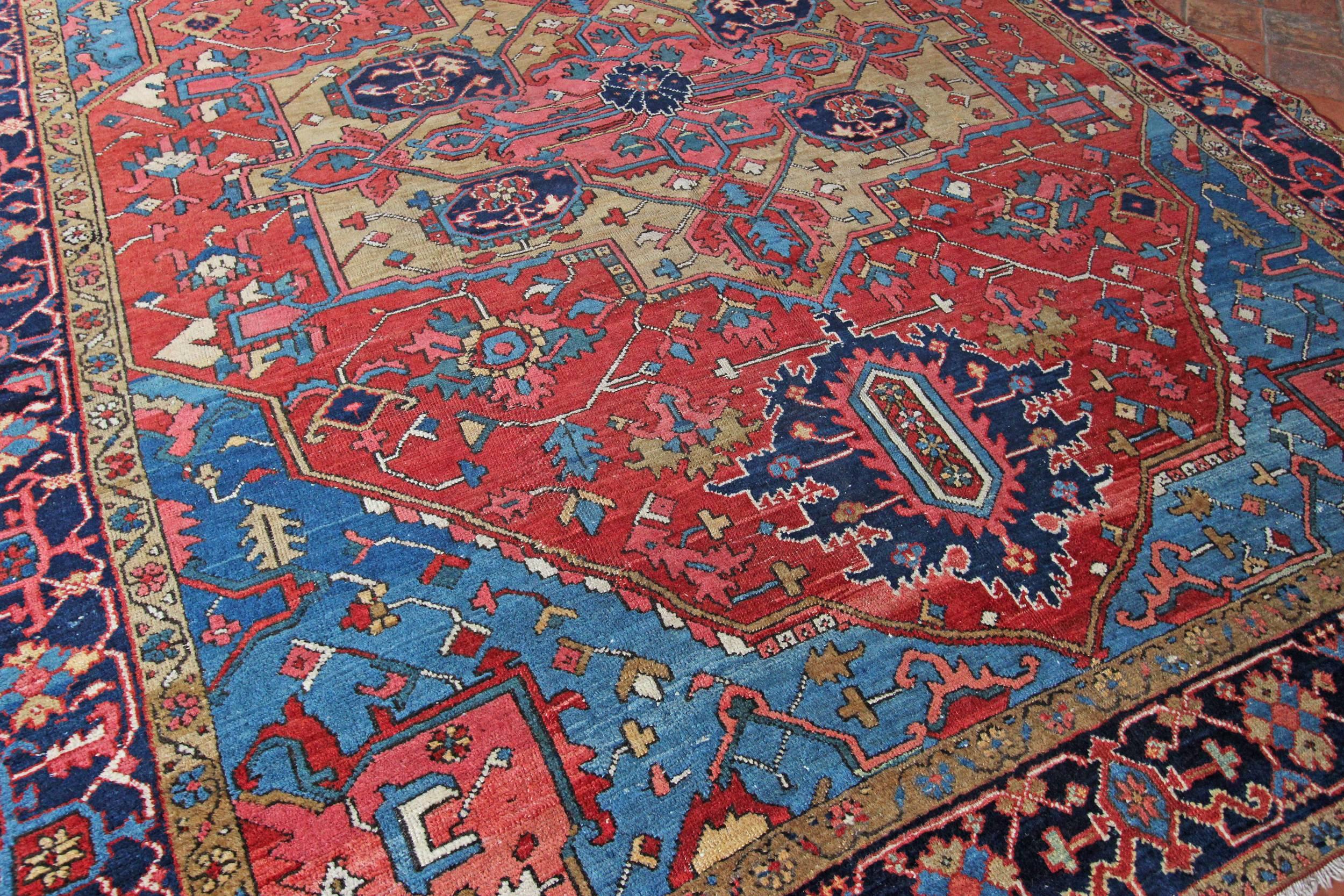Antique Heriz Carpet 2