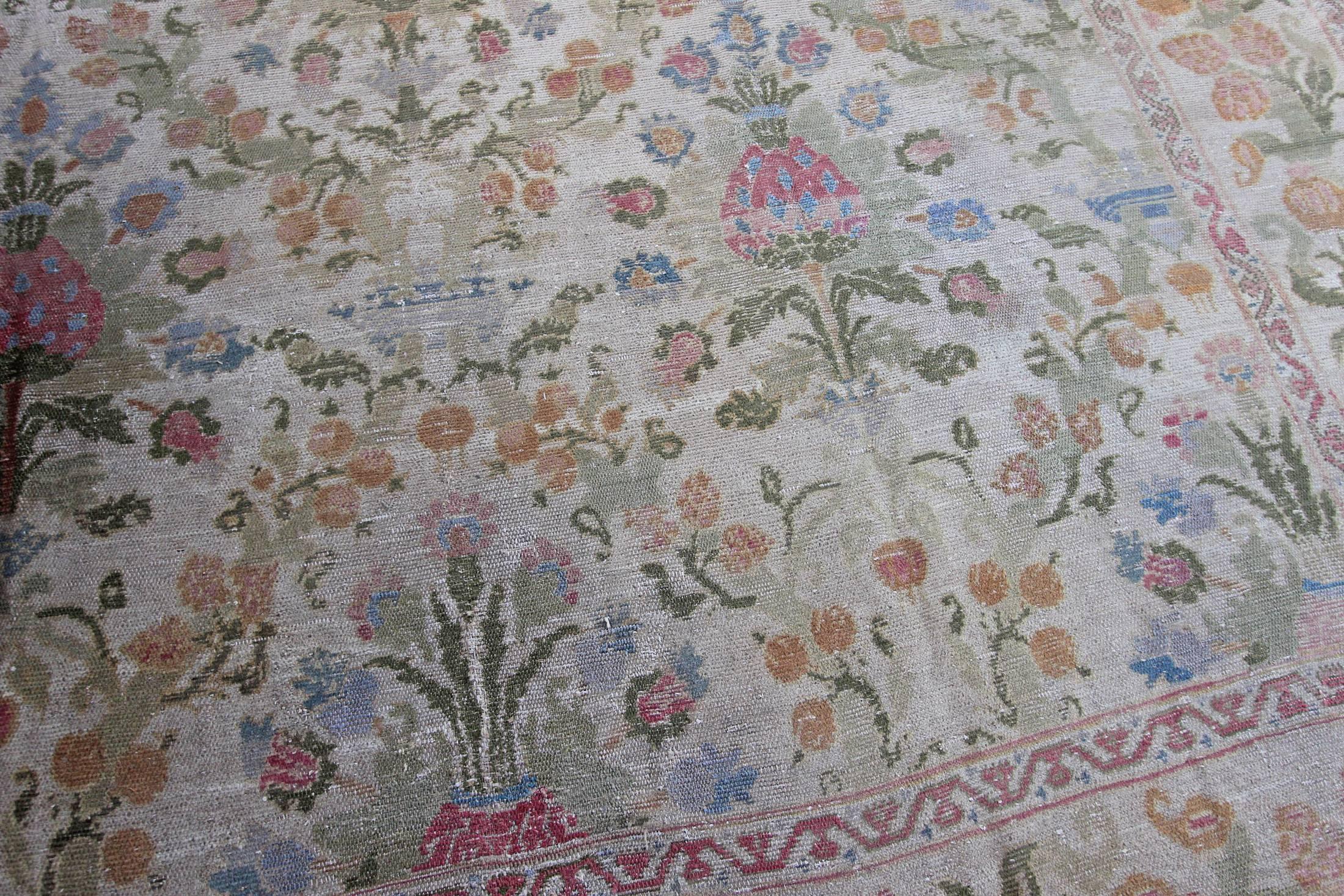 Antique Cuenca Spanish Carpet 1