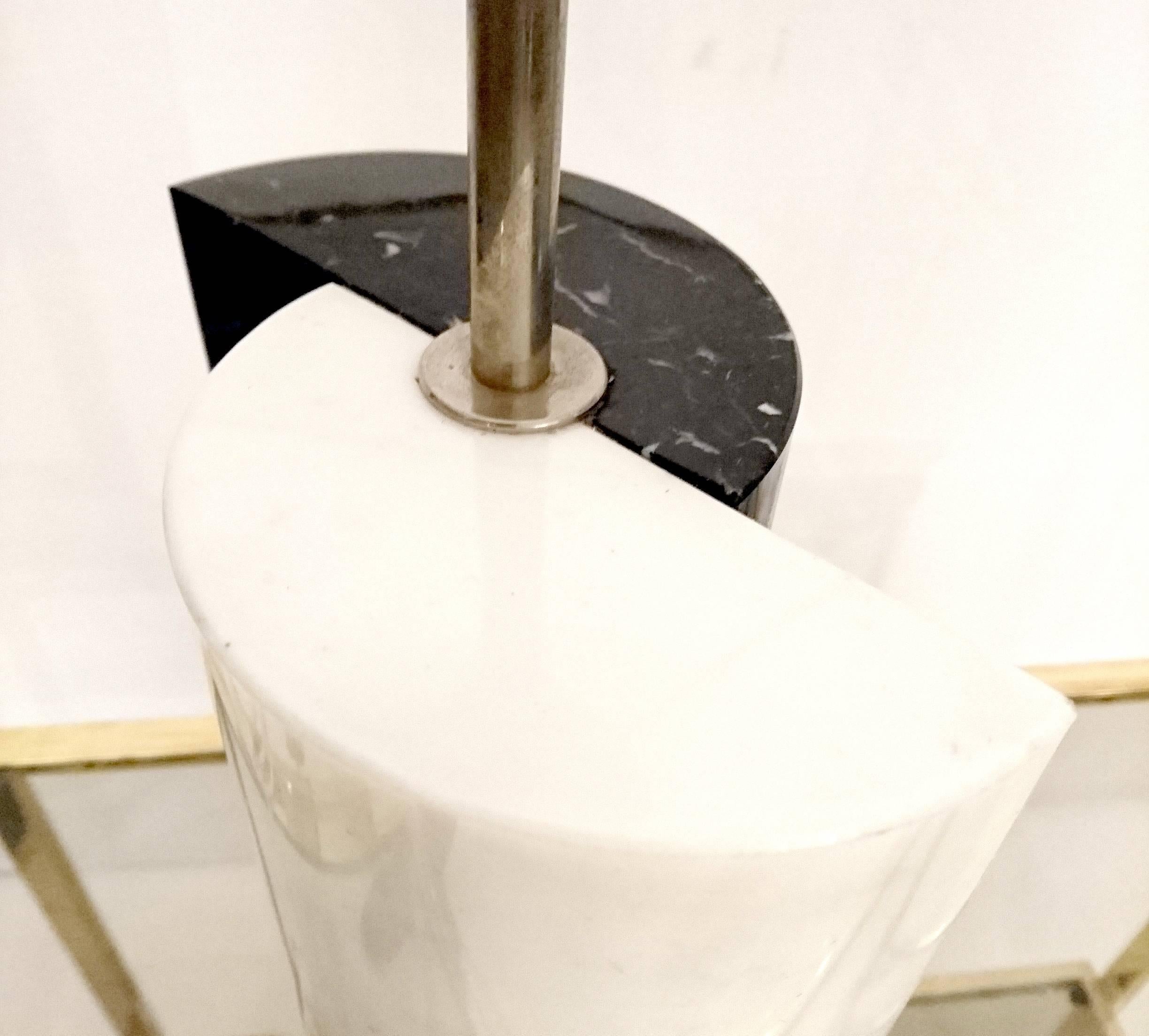 Bi-Colored Marble Table Lamp 1