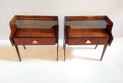 Pair of nightstands attributed to Paolo Buffa, Italy
