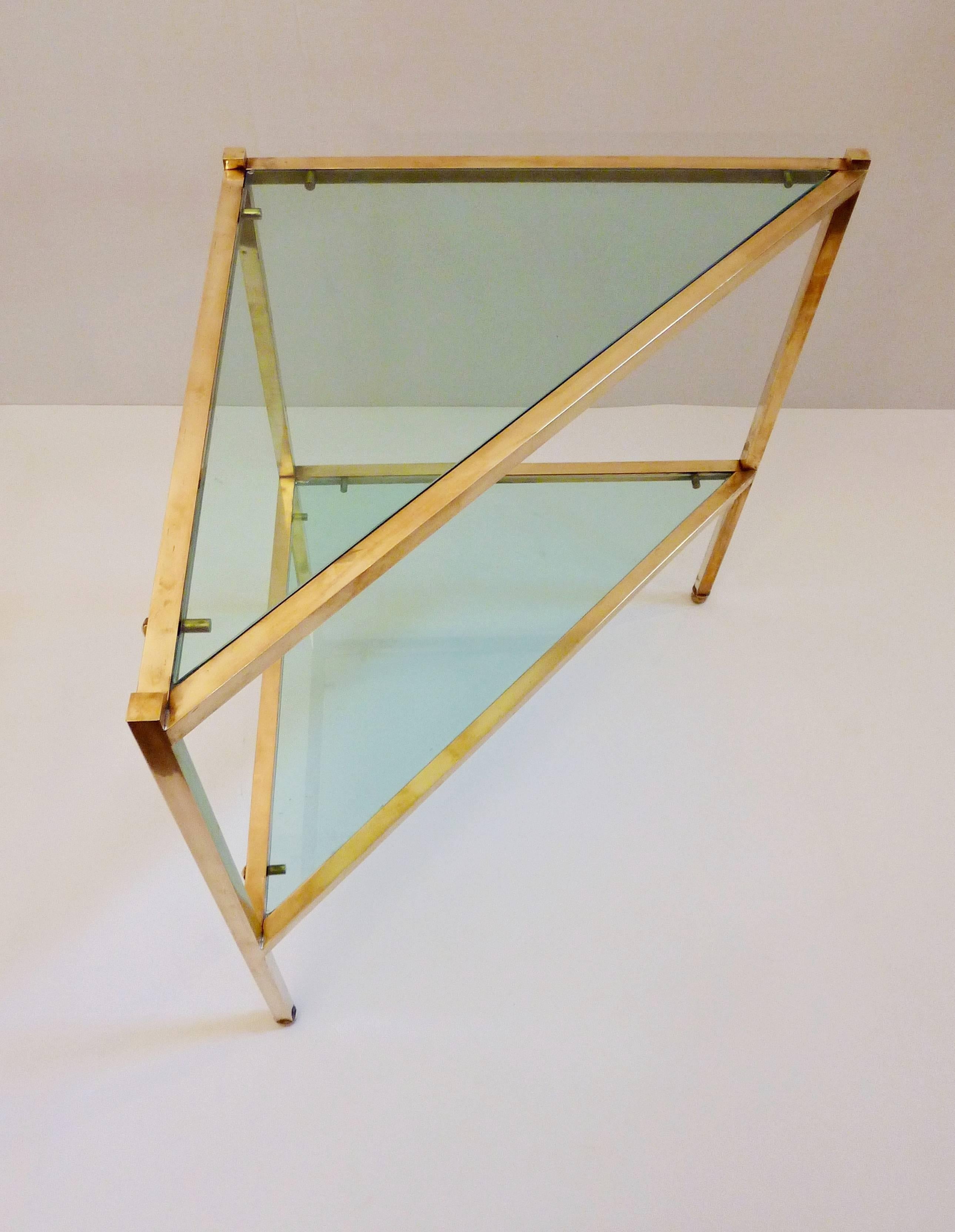 Mid-Century Modern Mid-Century Triangular Side Table, 1950s