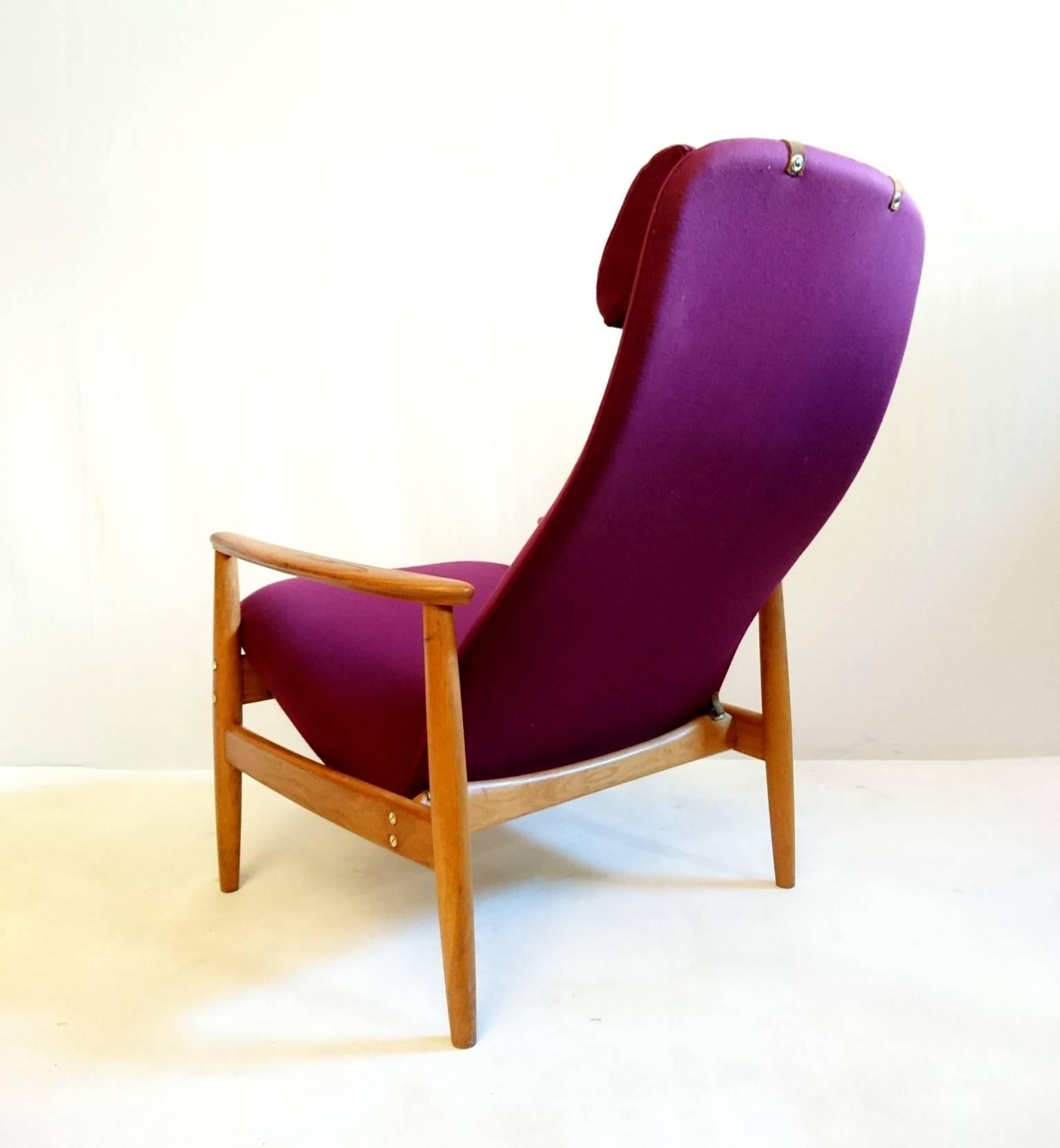 Mid-Century Modern Mid-Century Countour Armchair by Alf Svensson Sweden