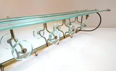 Coat Rack in the manner of Fontana Arte 1950´s