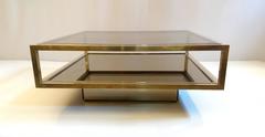 Coffee Table in Brass Italy