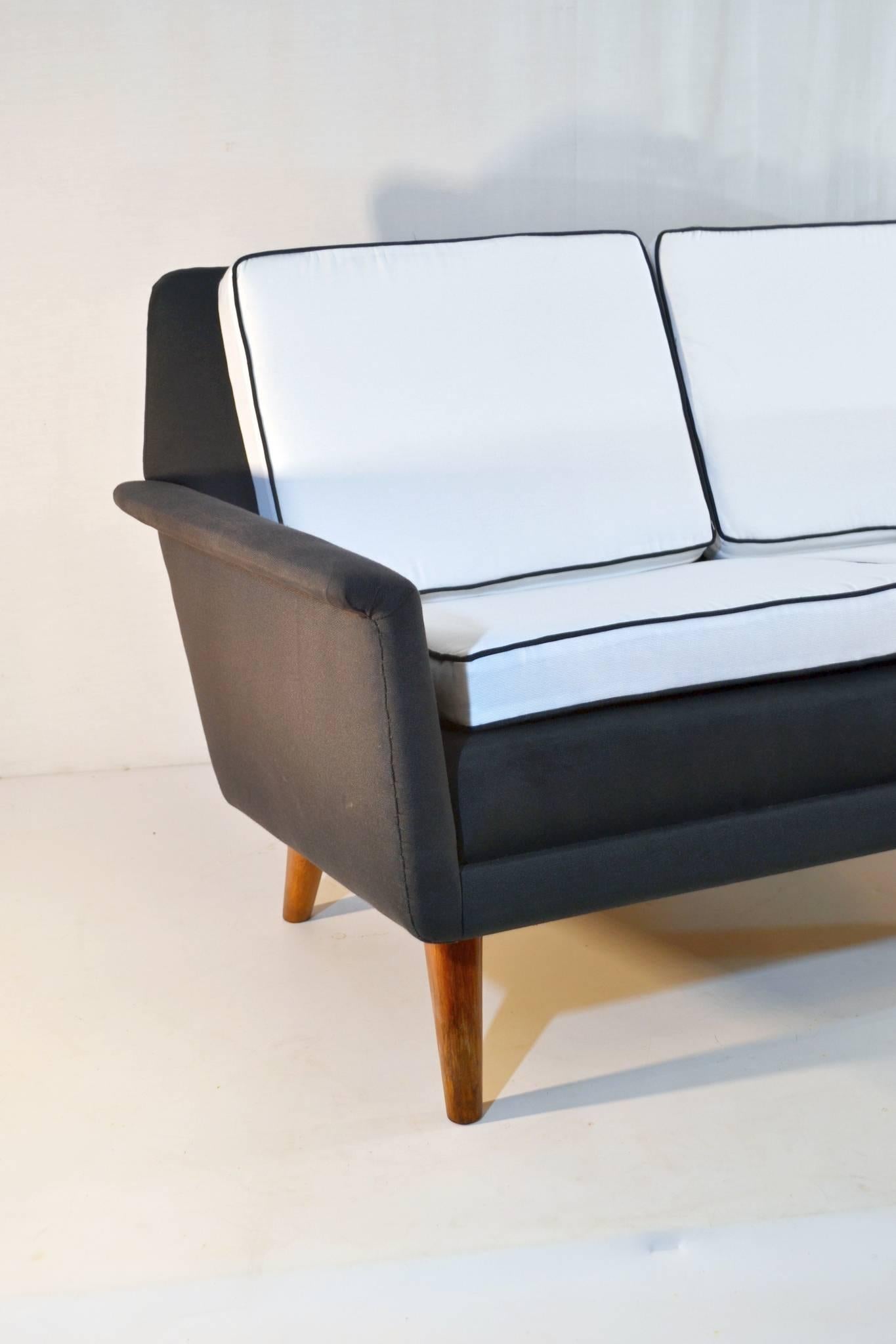 Mid-Century Modern Two-Seat DUX Sofa by Folke Ohlsson, 1960s