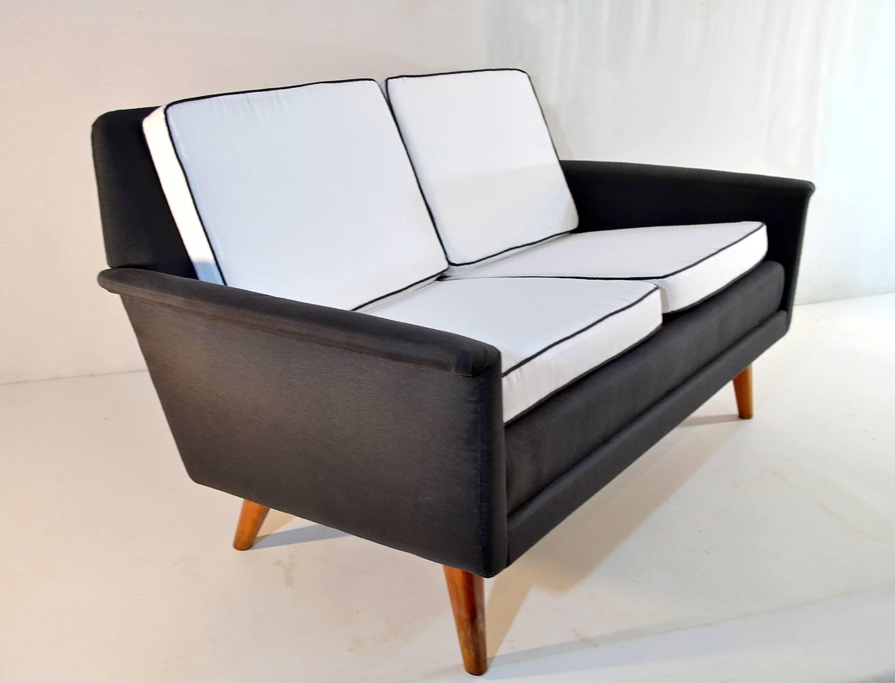 Swedish Two-Seat DUX Sofa by Folke Ohlsson, 1960s