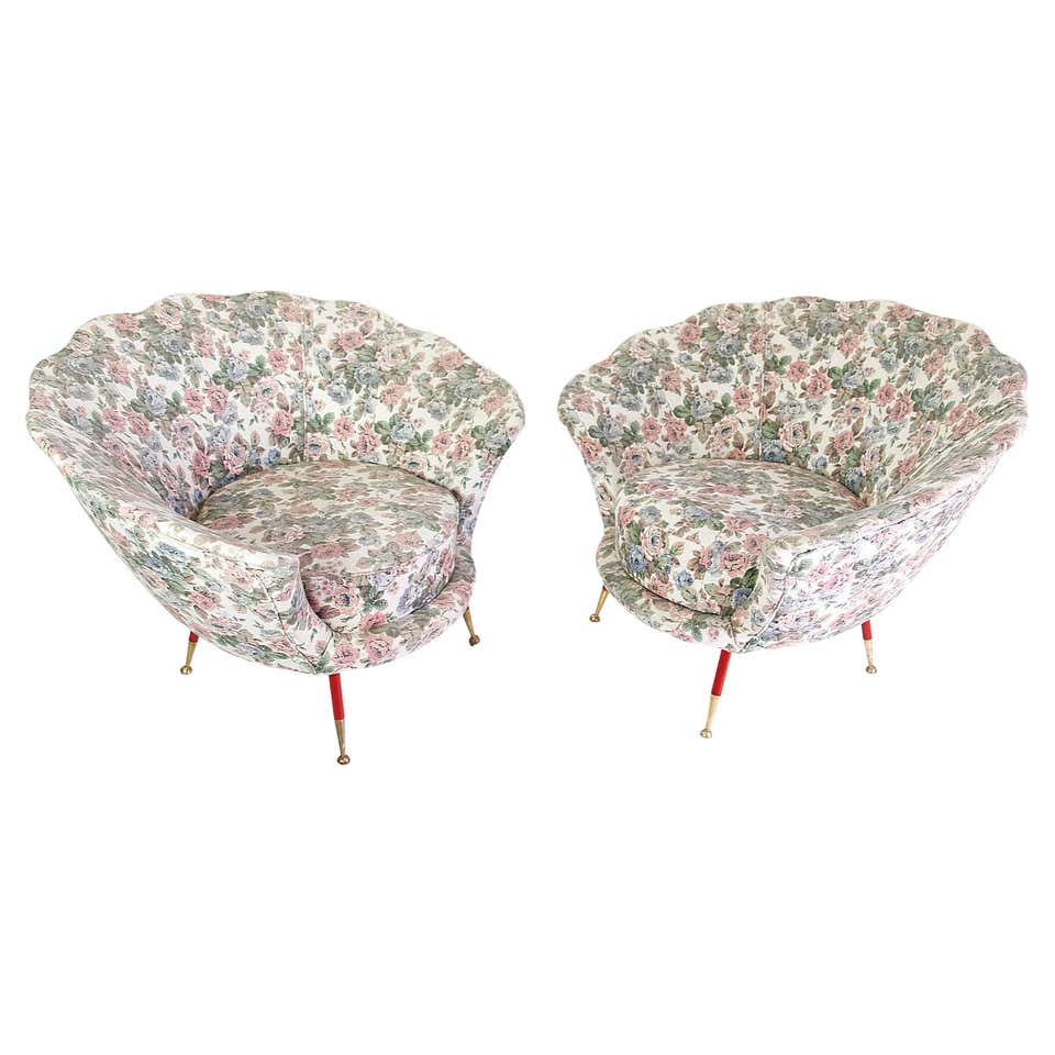 Italian Midcentury Clam Velvet Sofa at 1stDibs | clam couch, clam sofa ...