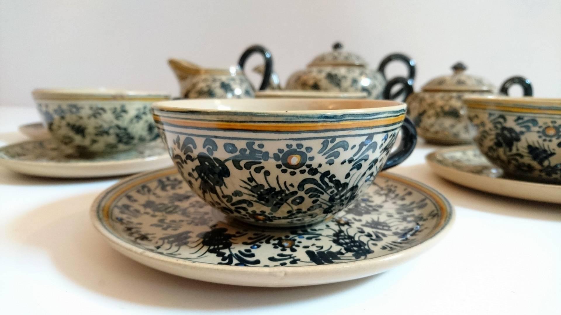 teapot cup set