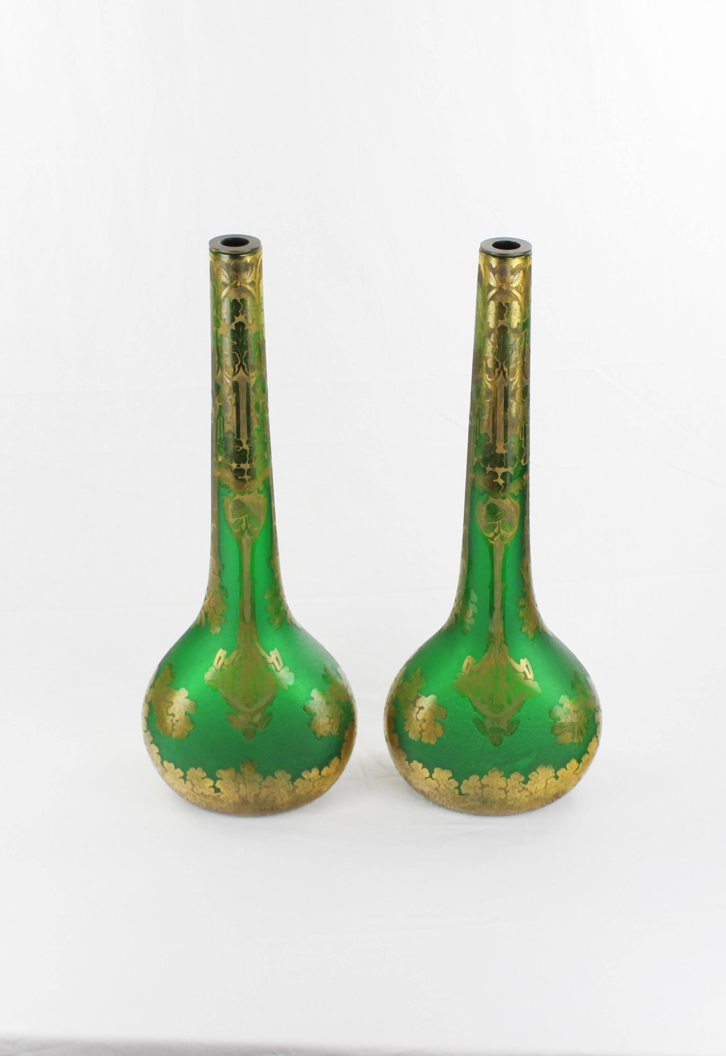 French Pair of Rare Vases 