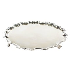 Large Sterling Silver Tray, England, London 1930