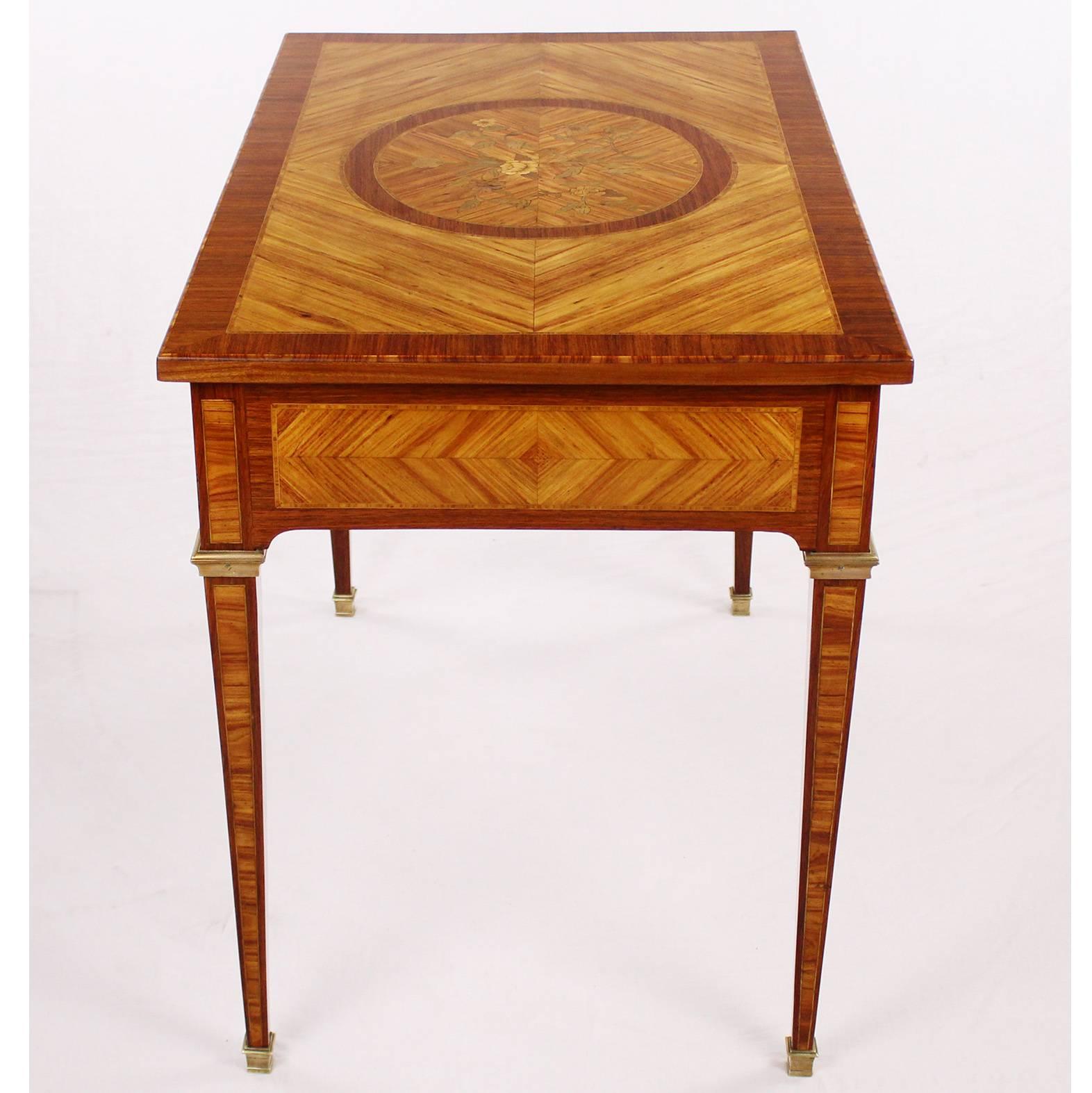 Nice Early 19th Century Writing Side Table, Empire, circa 1800-1810, Rosewood For Sale 1