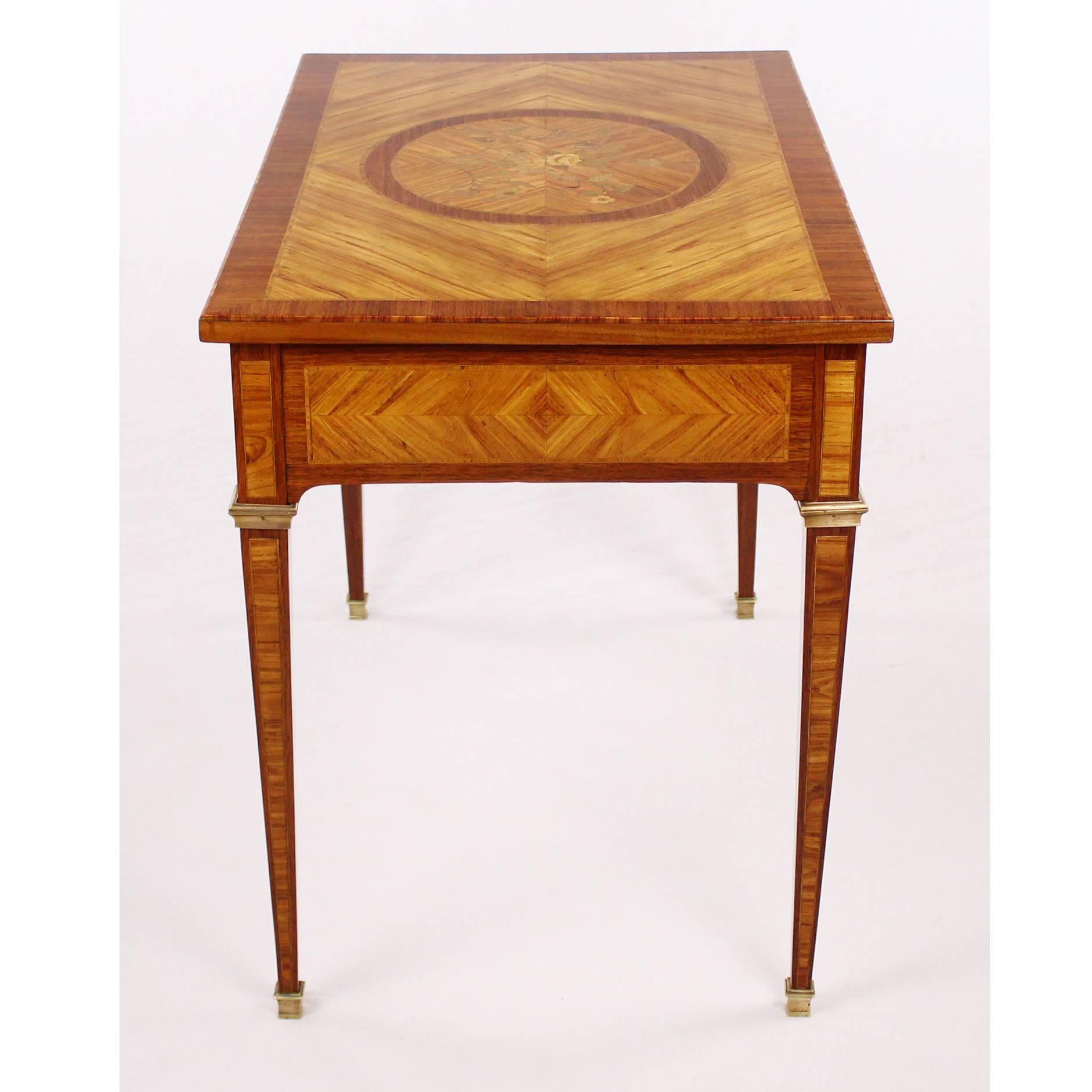 Nice Early 19th Century Writing Side Table, Empire, circa 1800-1810, Rosewood For Sale 3