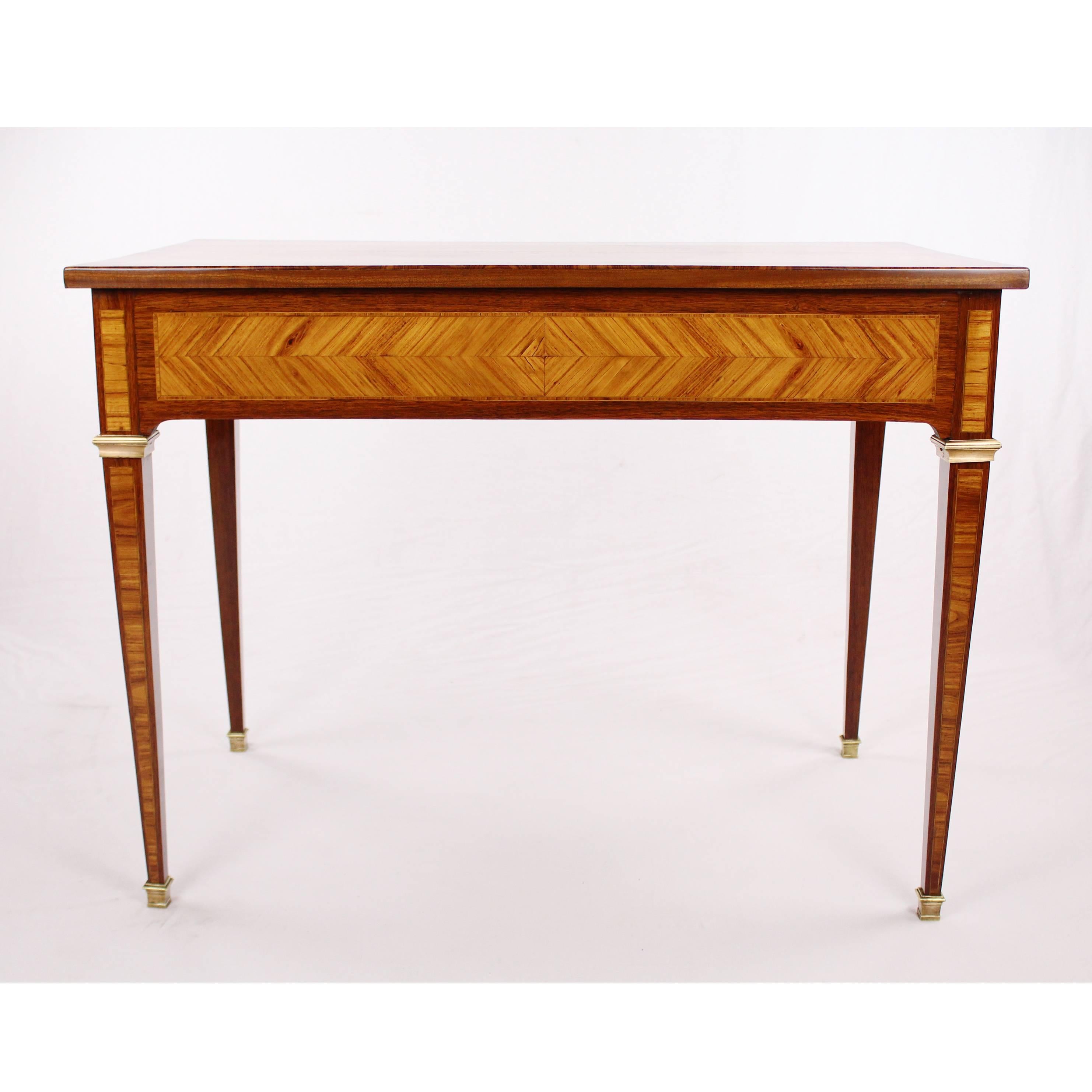 Nice Early 19th Century Writing Side Table, Empire, circa 1800-1810, Rosewood For Sale 2