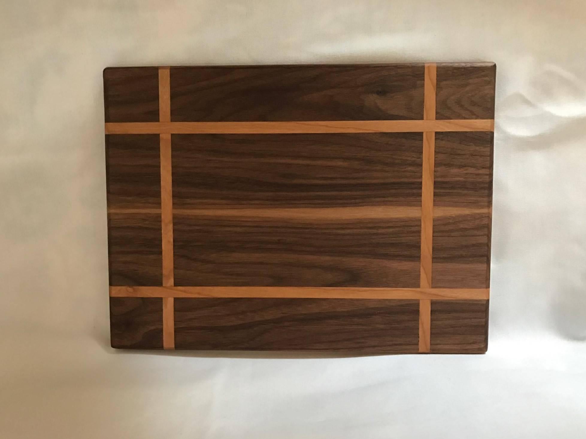 walnut cherry cutting board