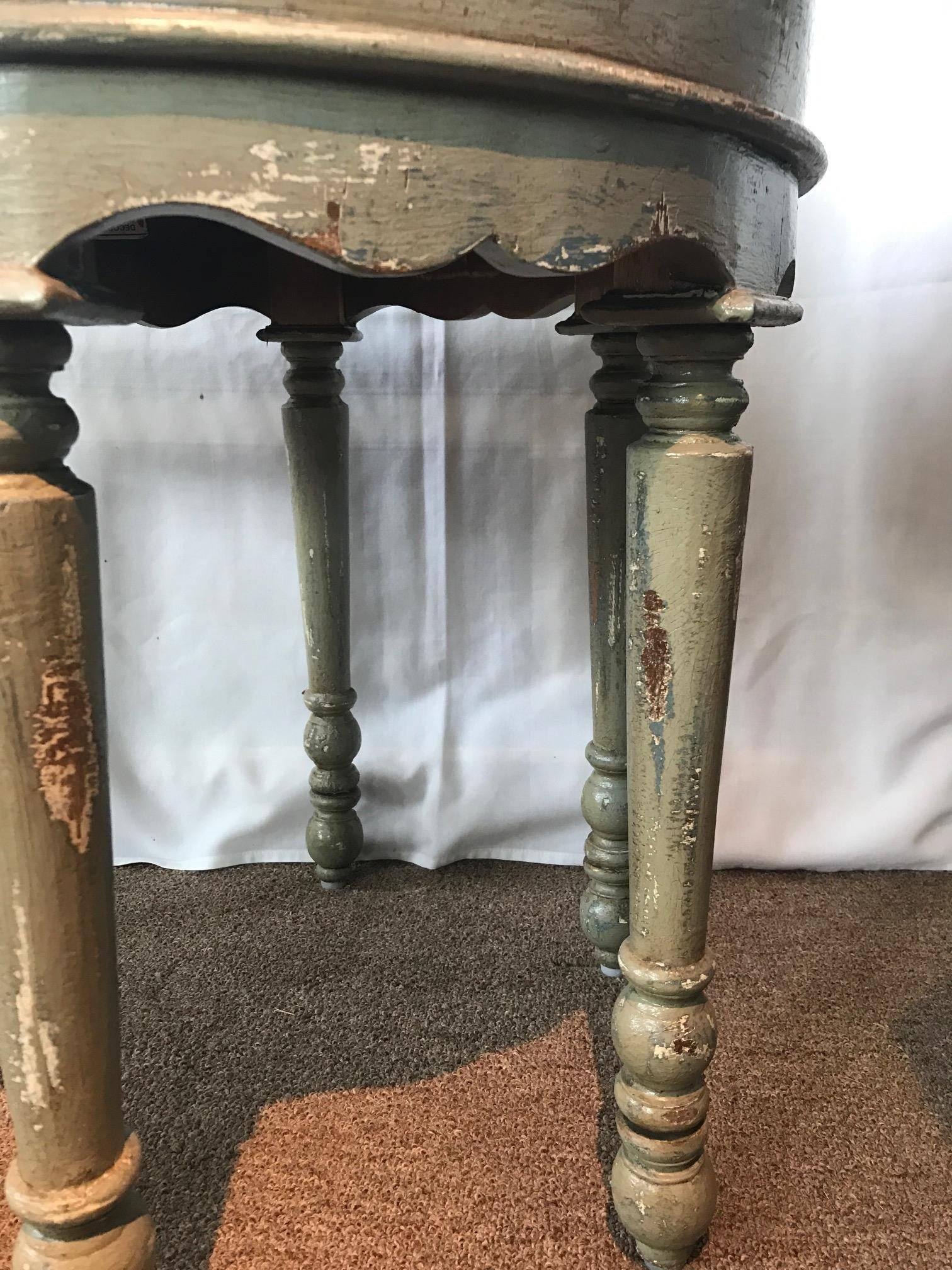 Louis XIV ON SALE NOW! Shabby Chic Farmhouse Side Table 
