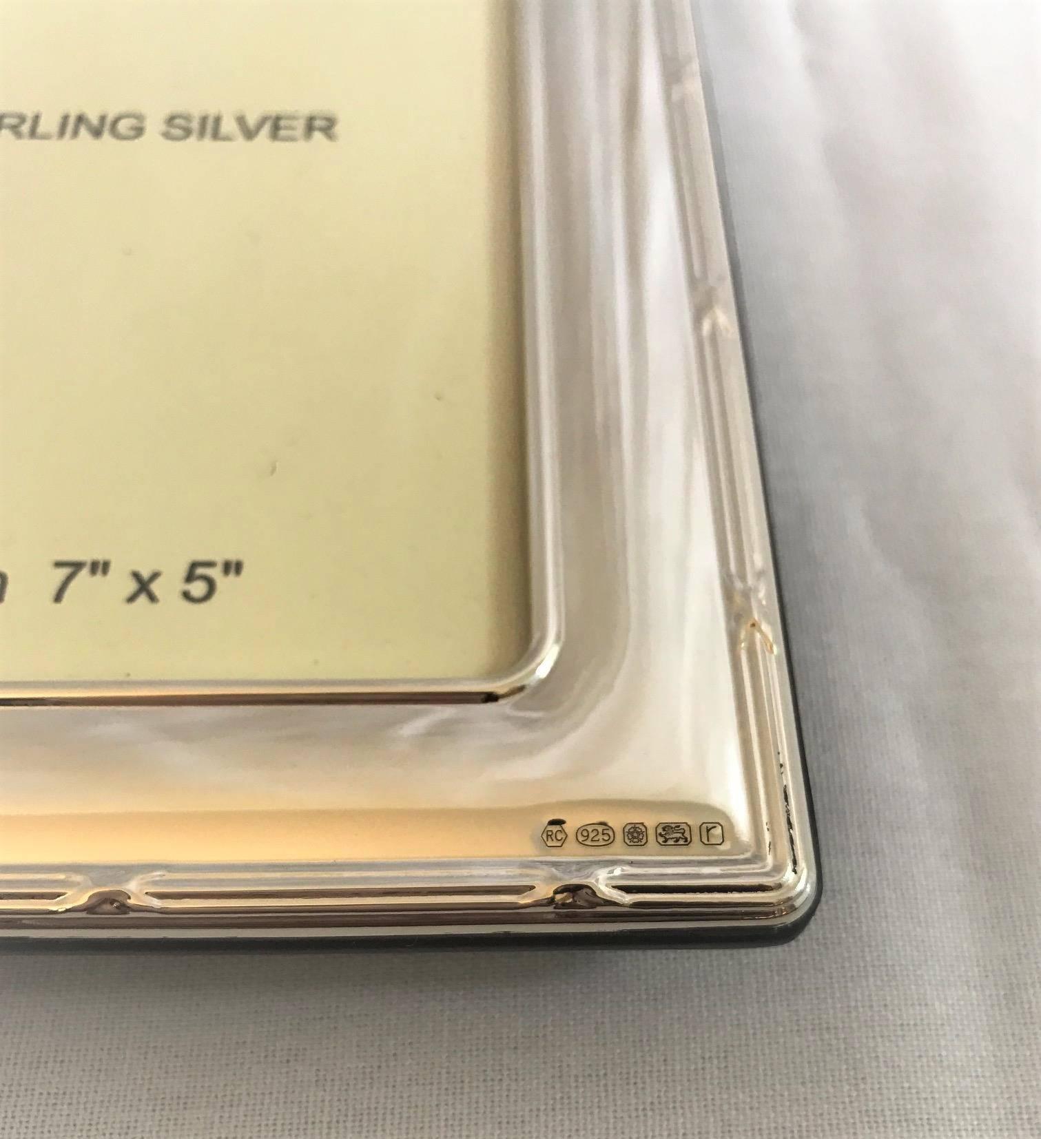 British Sterling Silver Frame's Carrs of Sheffield 