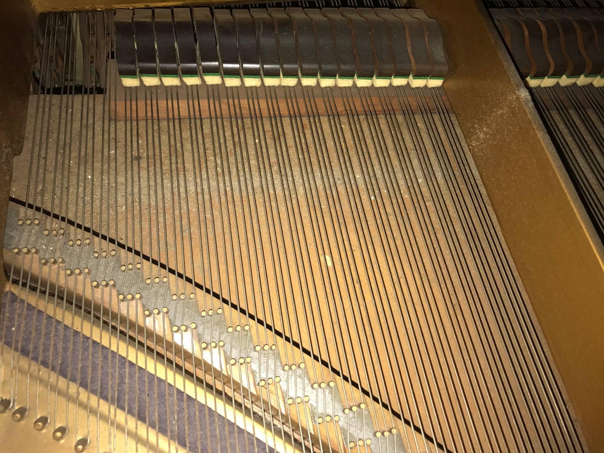 Early 20th Century W.P. Haines and Company Mahogany Grand Piano, 1920s