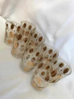 Regal Set of Eight, Fit for a Queen, European Queens on the Rocks Glass