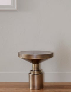 Pièce d'échecs Anna Karlin - Table d'appoint - Métal + bois - Modèle A