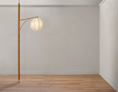 Anna Karlin Mulberry Globe Floor-to-Ceiling Lamp