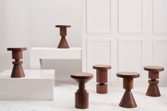 Pièce d'échecs Anna Karlin - Hauteur d'origine - Laiton antique - Forme D