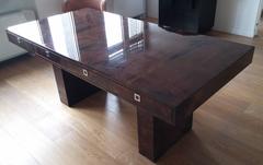 Aldo Tura Parchment Desk