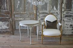 20th Century Painted Louis XV Style Round Centre Table