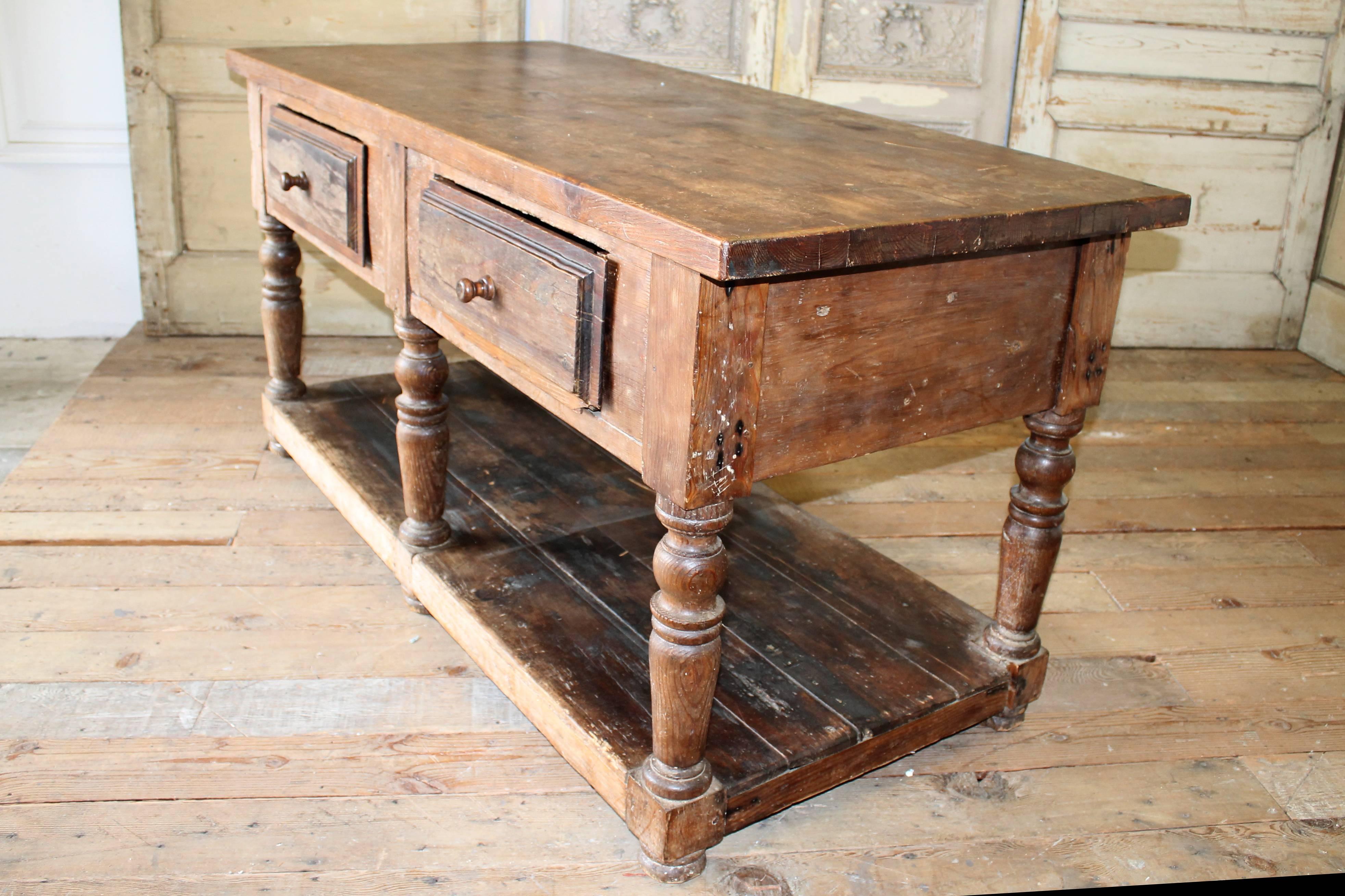drapers table antique