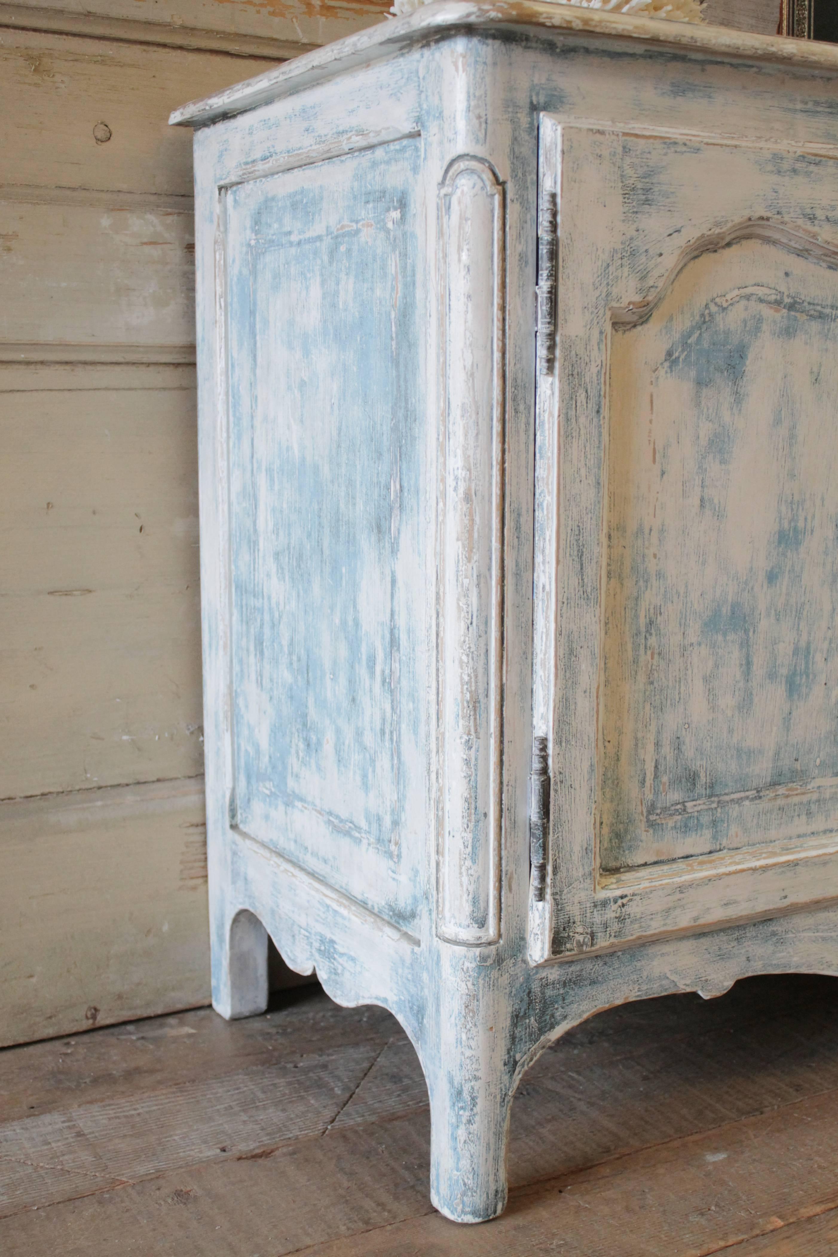 19th Century Painted French Country Server 5
