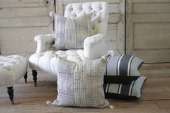 New Hand Blocked Printed Pillows with Tassels