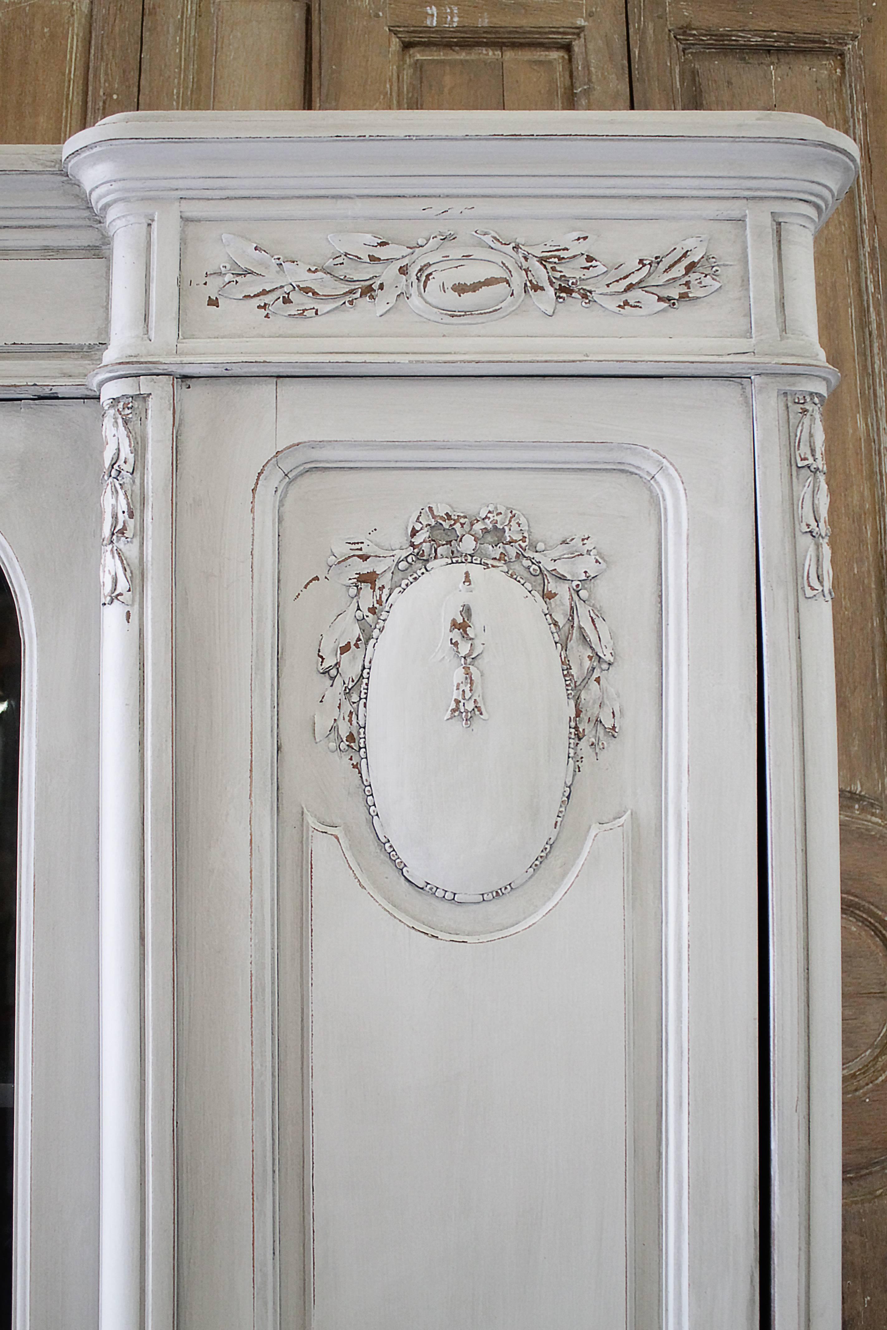 french armoire display cabinet