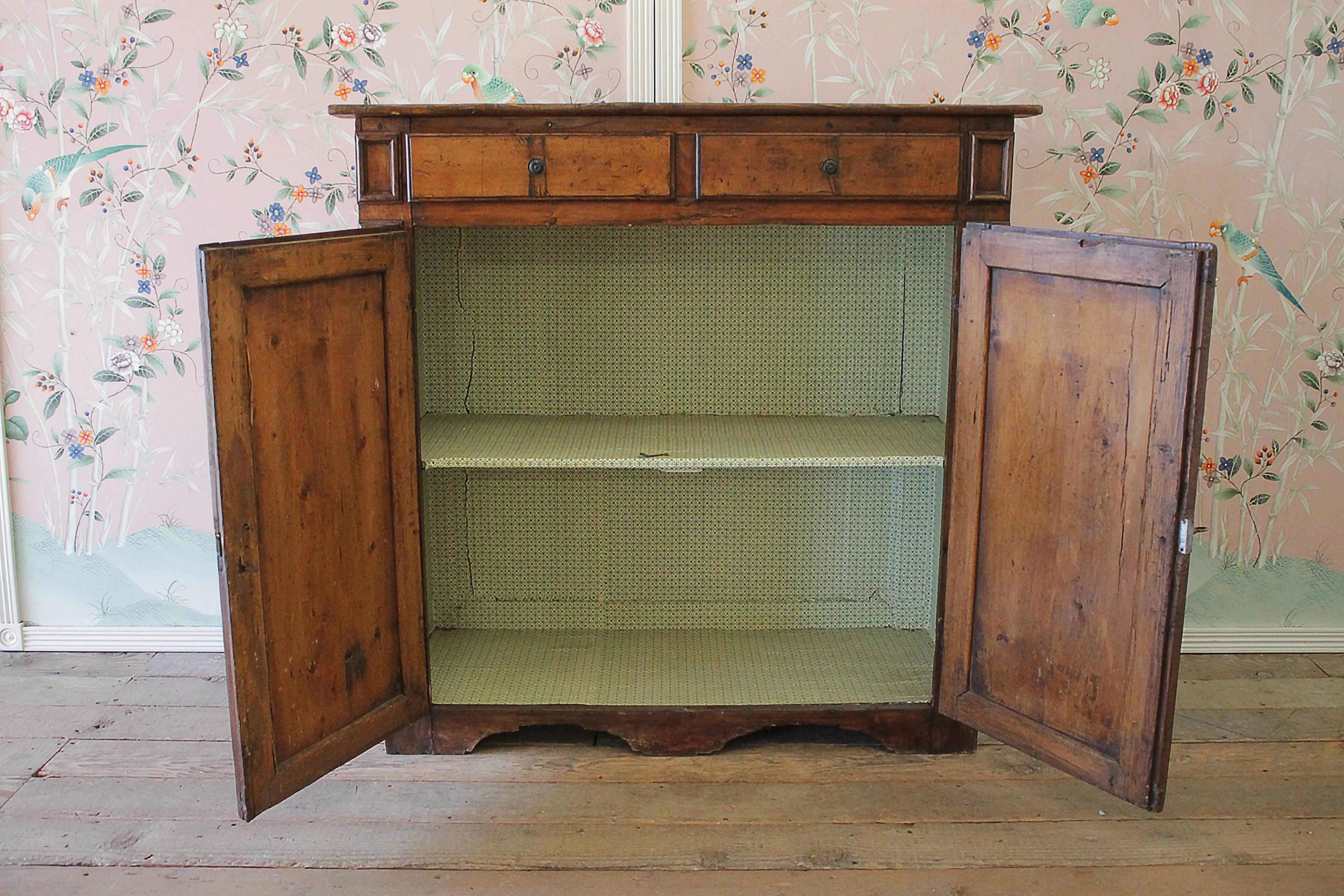 Antique English Walnut Cupboard 3