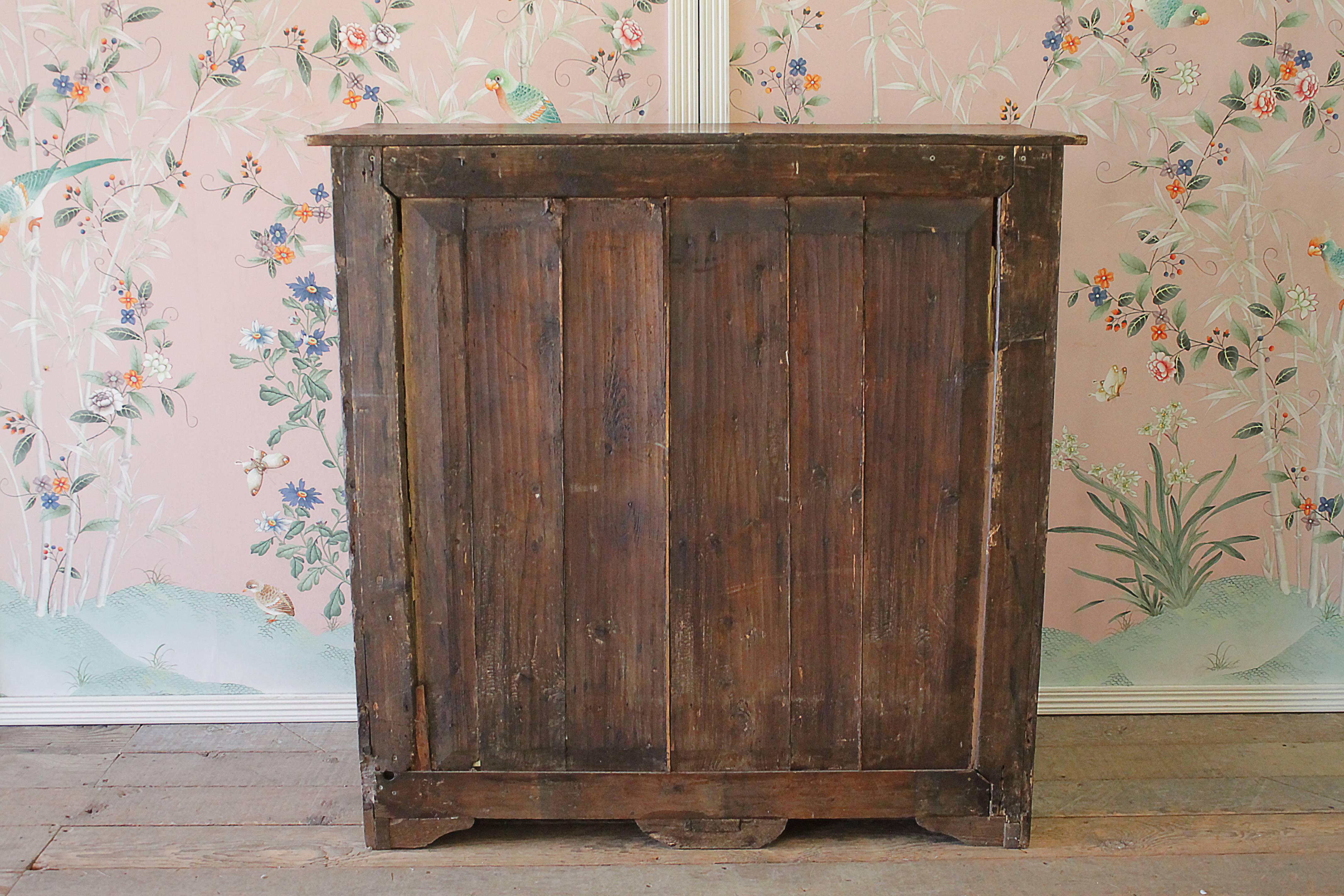 Antique English Walnut Cupboard 5
