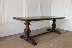 19th Century Renaissance Style Library or Dining Table