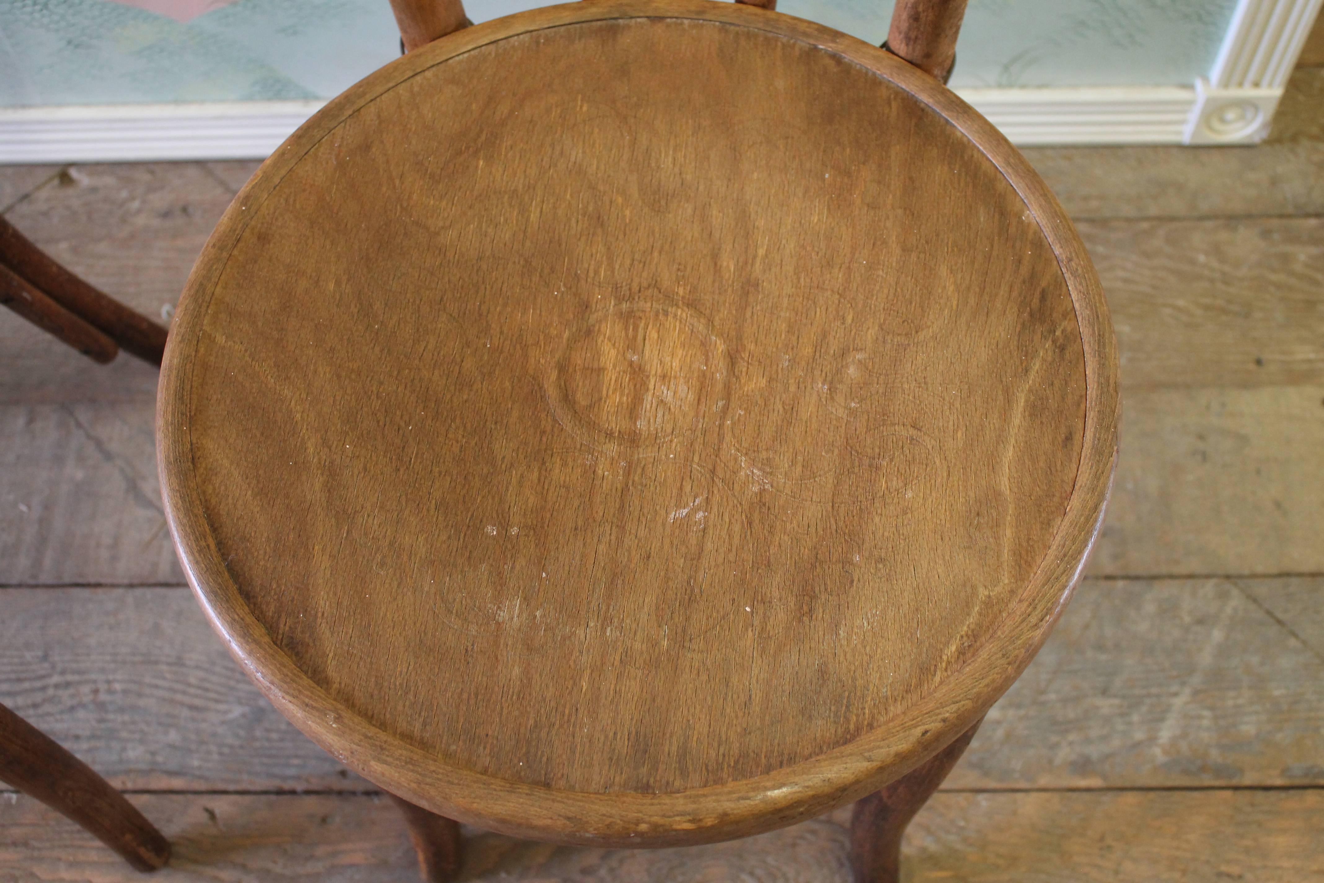 antique bentwood chairs